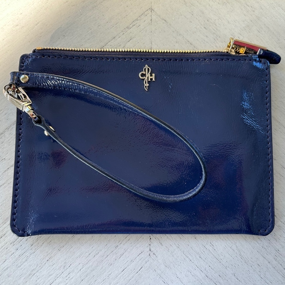 Cole Haan Blue Wristlet Clutch‎ Bag